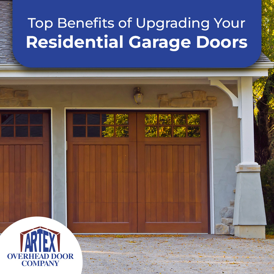 Top Benefits of Upgrading Your Residential Garage Doors